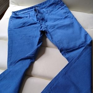 Loft bright blue jeans